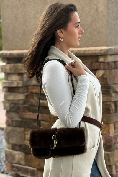 Dolce Vita Alice Fur Bag