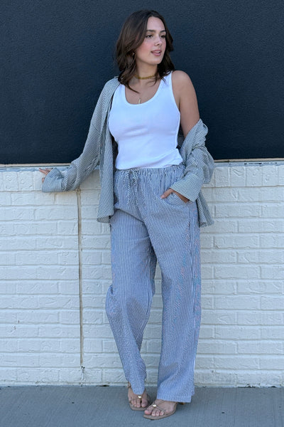 Reese Seersucker Button Down