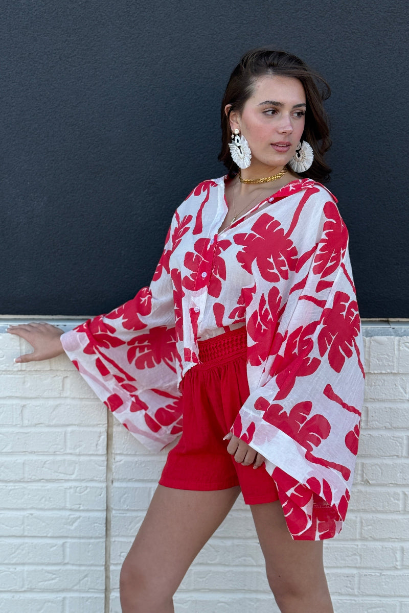 .Raffia Statement Earrings