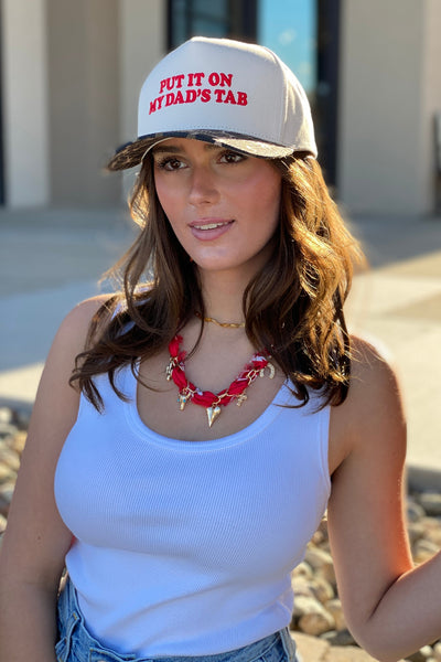 Dad's Tab Trucker Hat