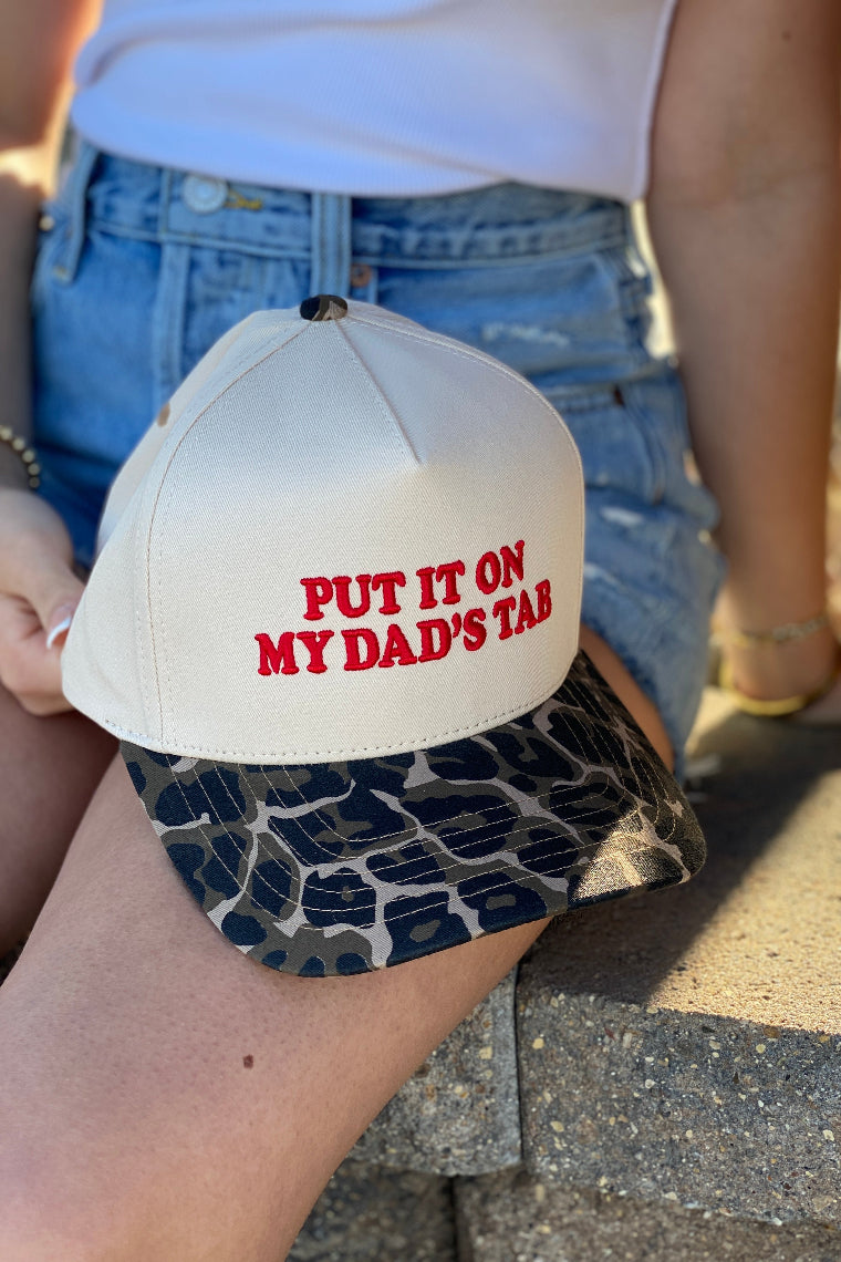 Dad's Tab Trucker Hat