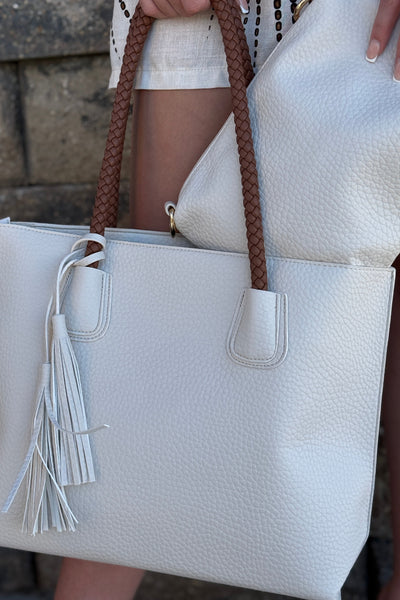 Carsyn Faux Leather Tote