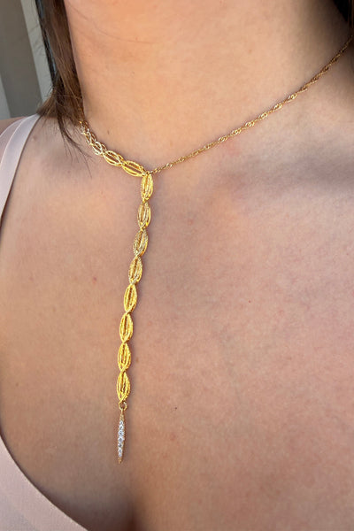 Bronx Lariat Necklace