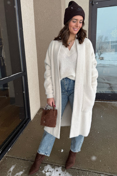 Audrey Plush Cardigan
