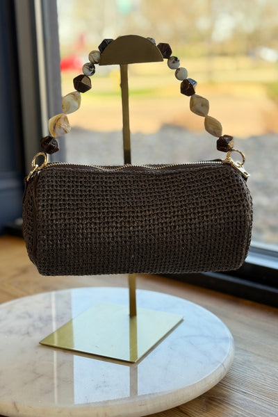 Coco Rattan Shoulder Bag