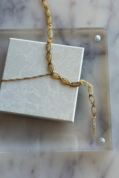 Bronx Lariat Necklace