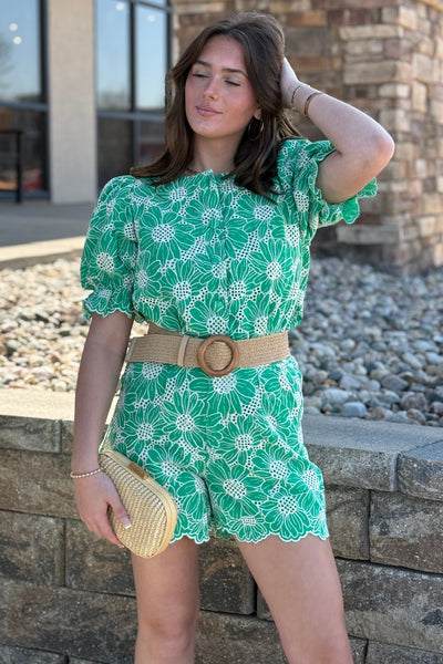 Frankie Eyelet Shorts