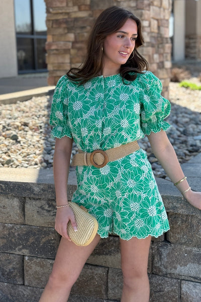 Frankie Eyelet Shorts