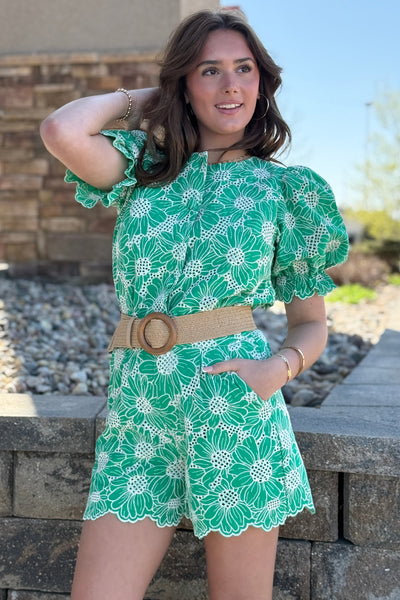Frankie Eyelet Shorts