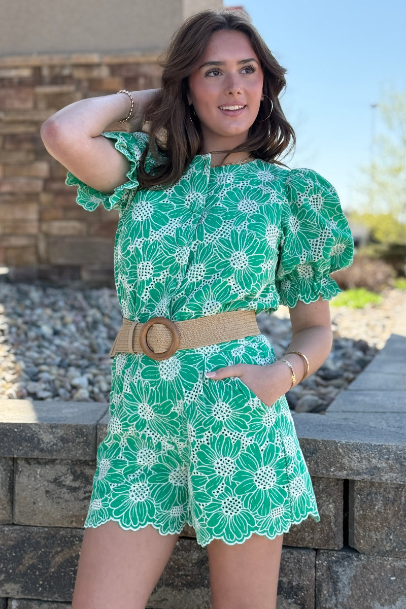 Frankie Eyelet Shorts