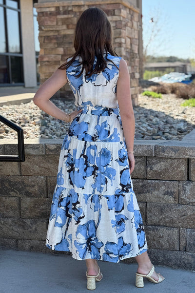 Etta Floral Belted Dress