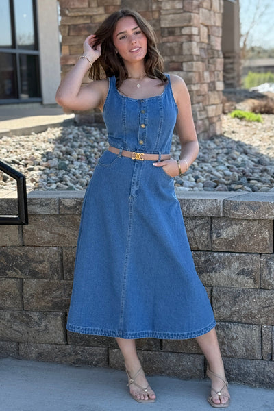 Emily Denim Dress