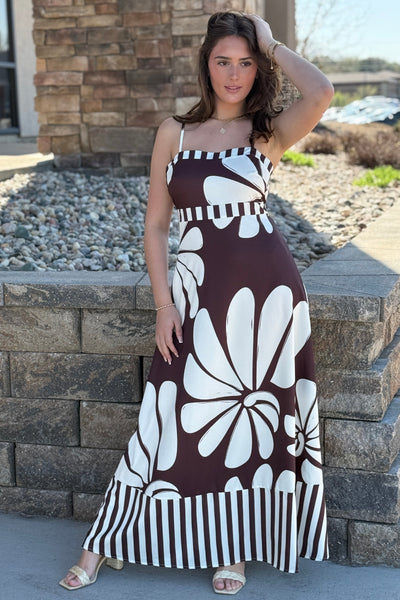Hailey Bold Floral Sundress
