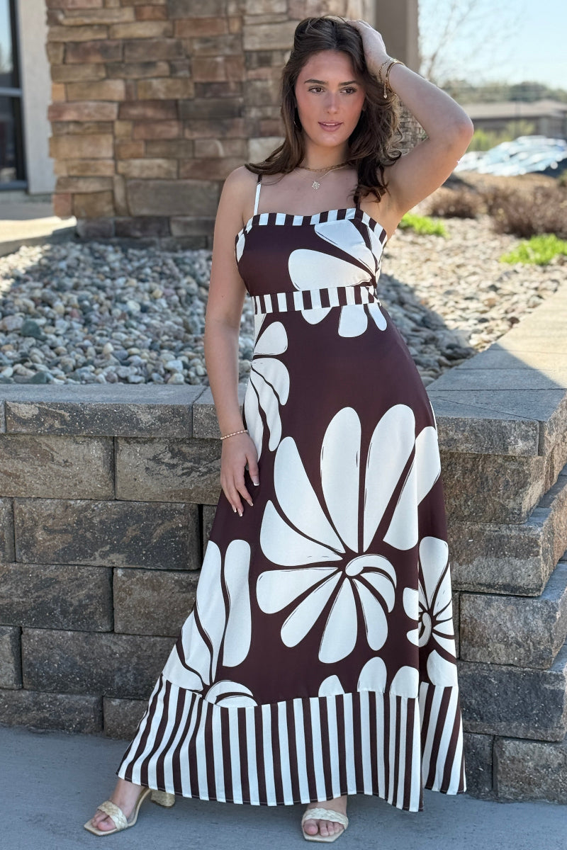 Hailey Bold Floral Sundress