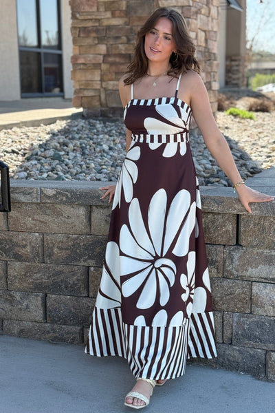 Hailey Bold Floral Sundress