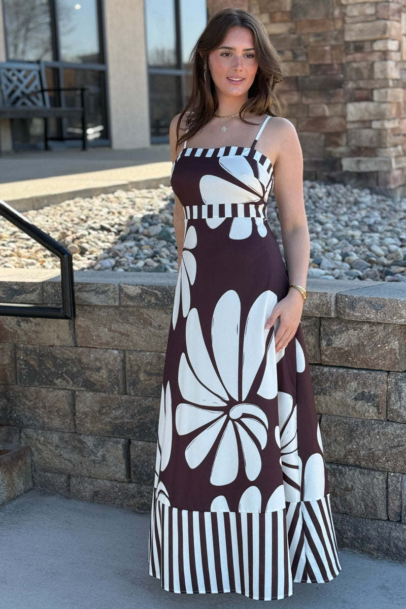 Hailey Bold Floral Sundress