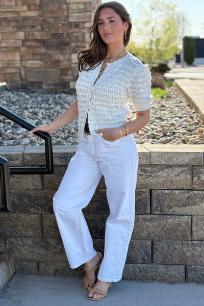 Calista Crochet Cardigan