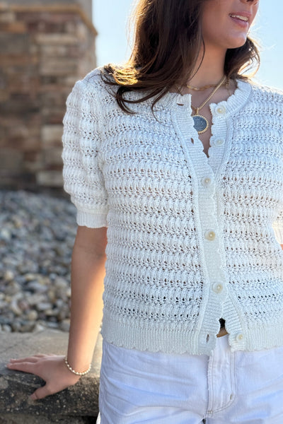 Calista Crochet Cardigan
