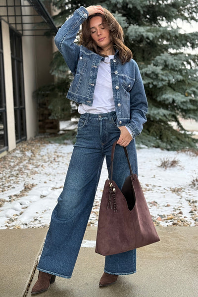 Rag & Bone Miramar Trucker Knit Jacket