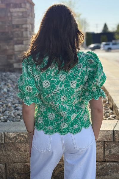 Frankie Eyelet Top