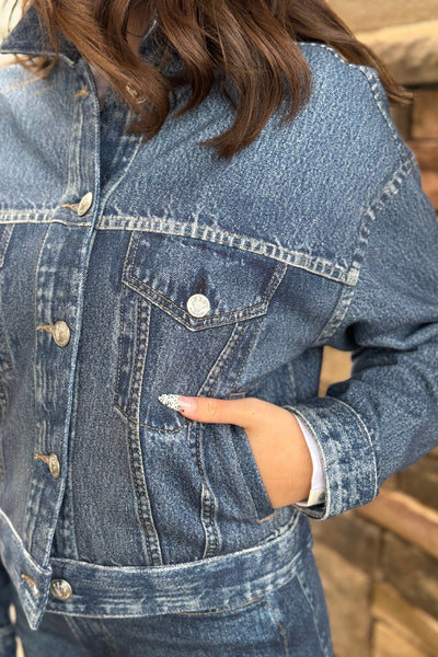 Rag & Bone Miramar Trucker Knit Jacket