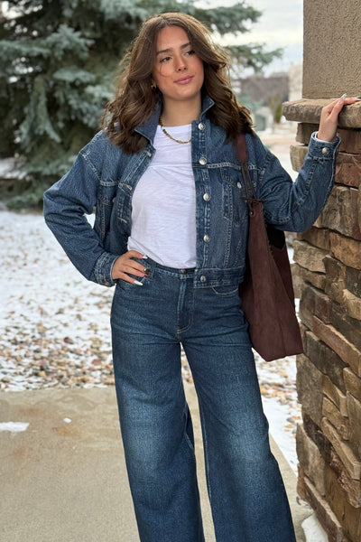 Rag & Bone Miramar Trucker Knit Jacket