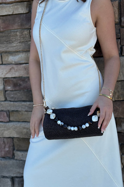 Coco Rattan Shoulder Bag