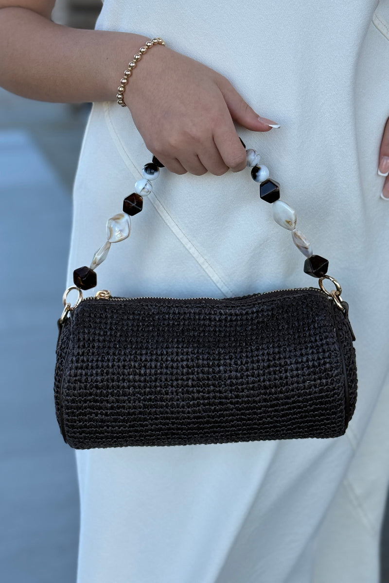 Coco Rattan Shoulder Bag