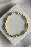 .Maya Beaded Bracelet, Gold