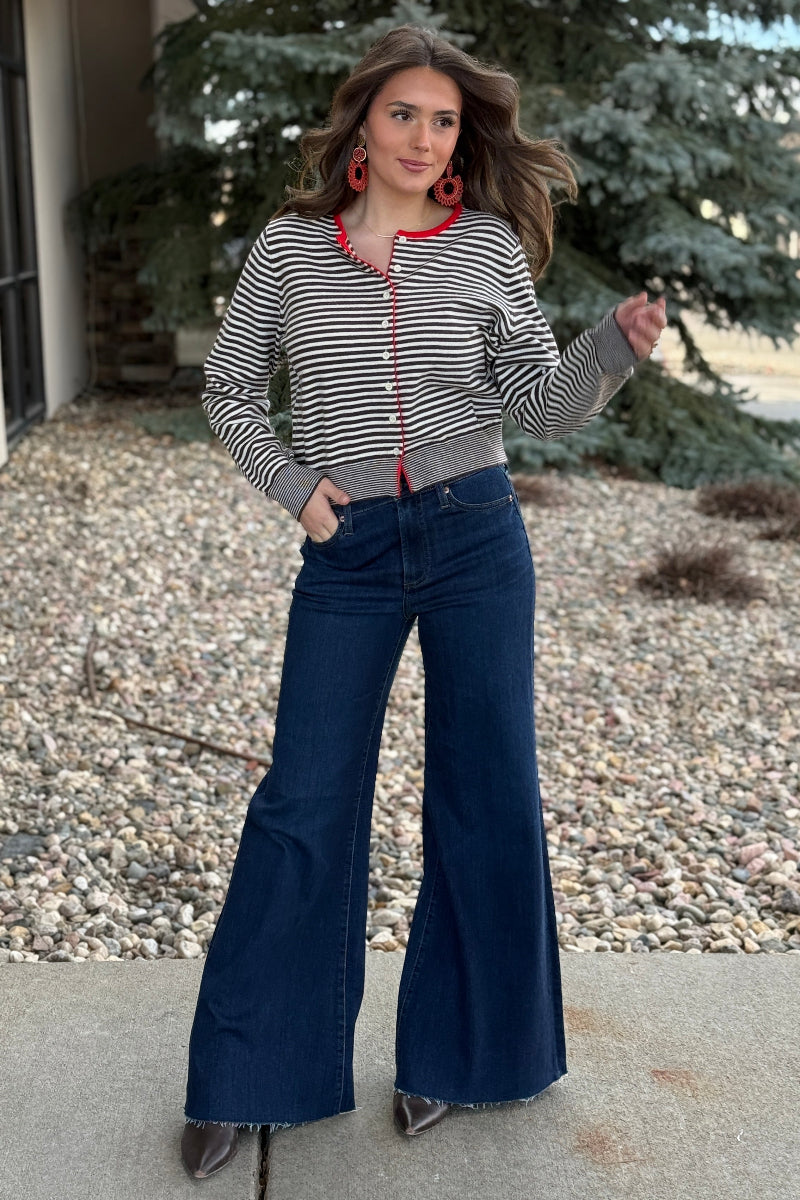 PRE-ORDER Allie Striped Cardigan