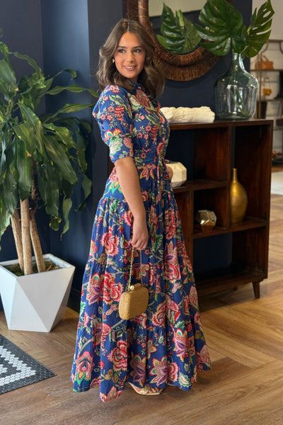 .Kiara Maxi Dress, Multi Floral