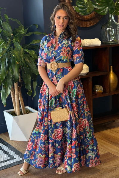 .Kiara Maxi Dress, Multi Floral
