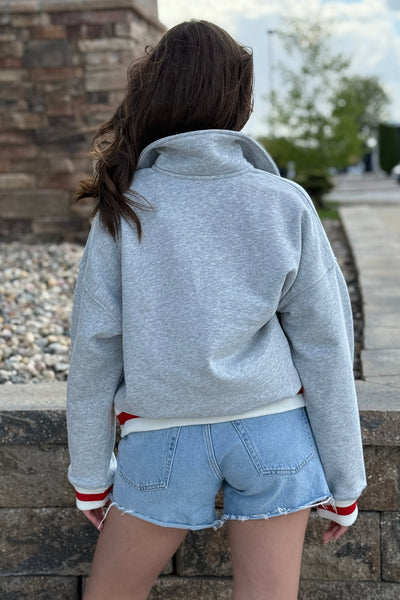 USA Half Zip Pullover