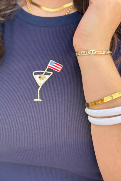 USA Martini Tee