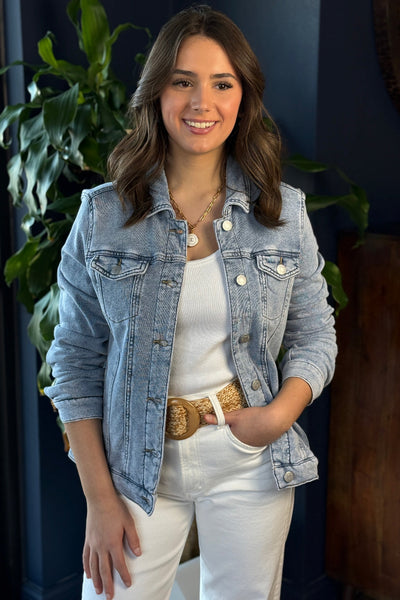 Reagen Knit Trucker Jacket