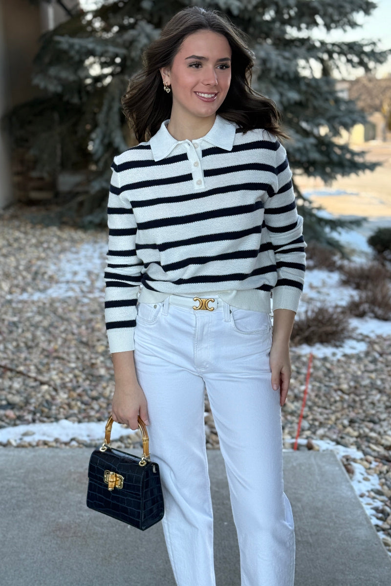 Rory Light Weight Polo Sweater