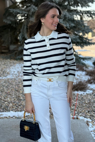 Rory Light Weight Polo Sweater