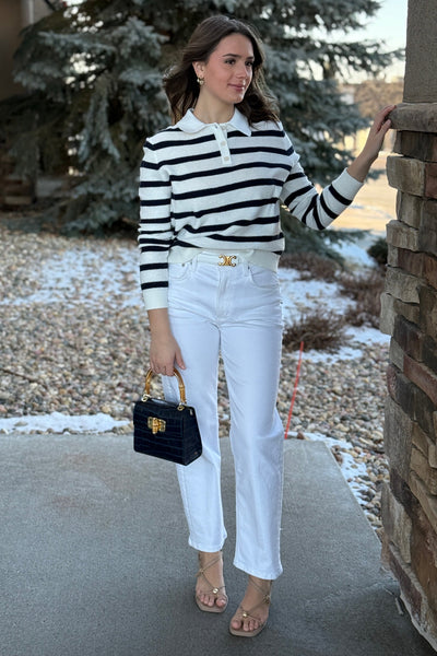 Rory Light Weight Polo Sweater