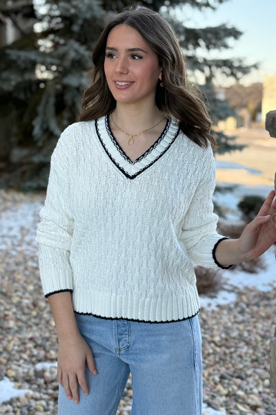 Collins V-Neck Sweater