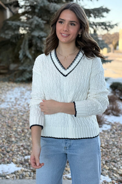 Collins V-Neck Sweater