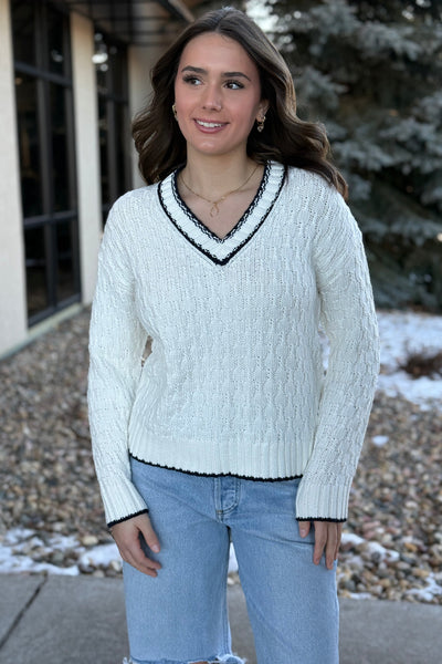 Collins V-Neck Sweater