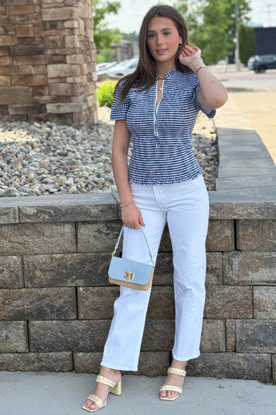 Evie Smocked Top