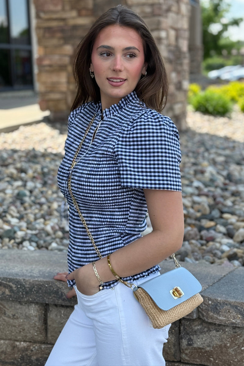 Evie Smocked Top
