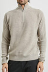 .Rails Stark 1/4 Zip Sweater, Oat Melange