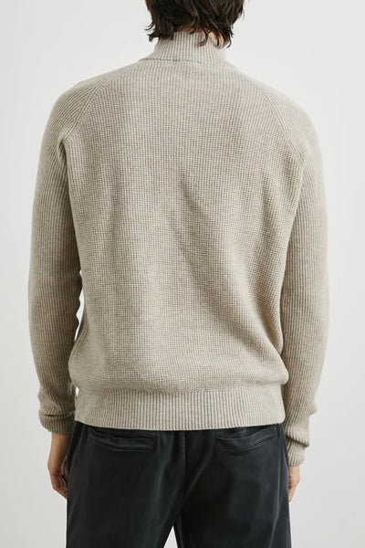 .Rails Stark 1/4 Zip Sweater, Oat Melange