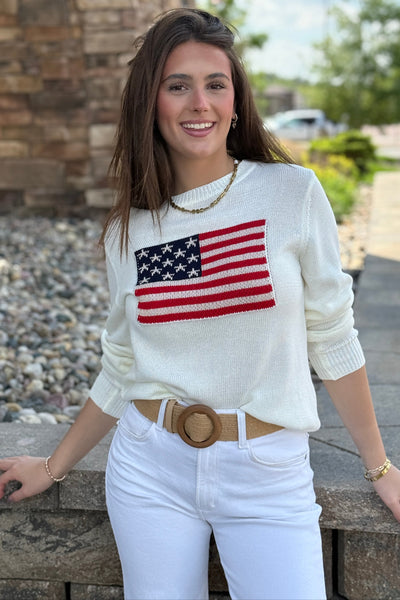 Proud To Be American Crew Sweater