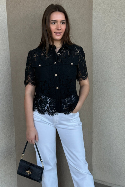 Freya Lace Top - RUST & Co.