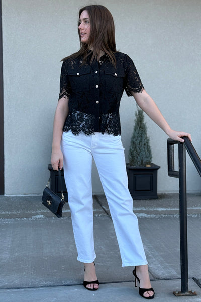 Freya Lace Top - RUST & Co.