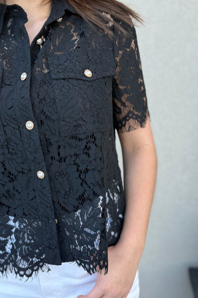 Freya Lace Top - RUST & Co.