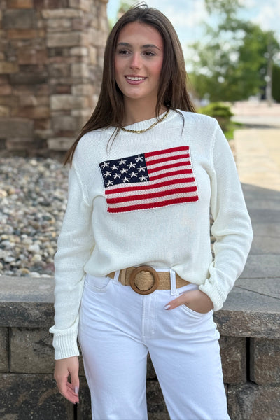 Proud To Be American Crew Sweater
